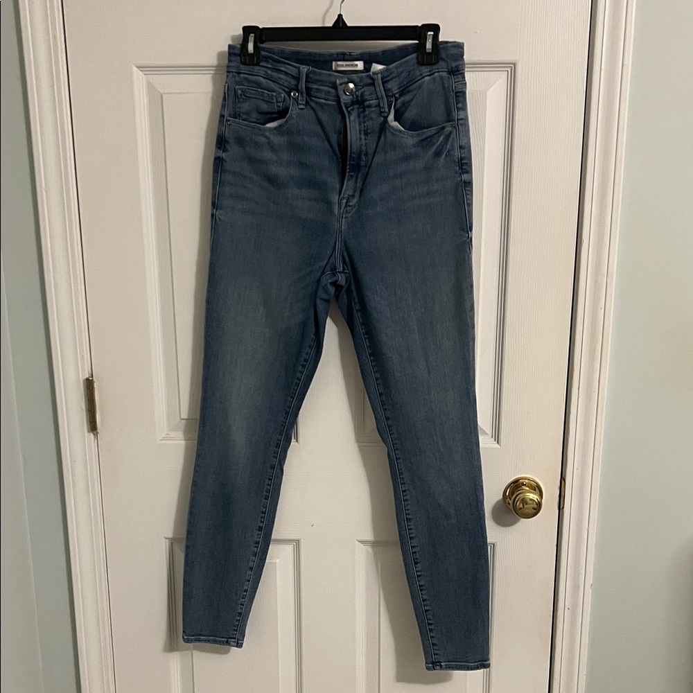 Good American Dark Blue Skinny Jeans